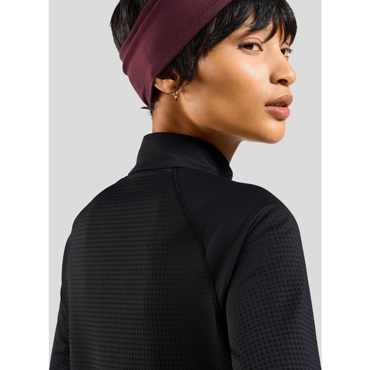 Odlo Zeroweight Warm Half-Zip Midlayer LS Dames