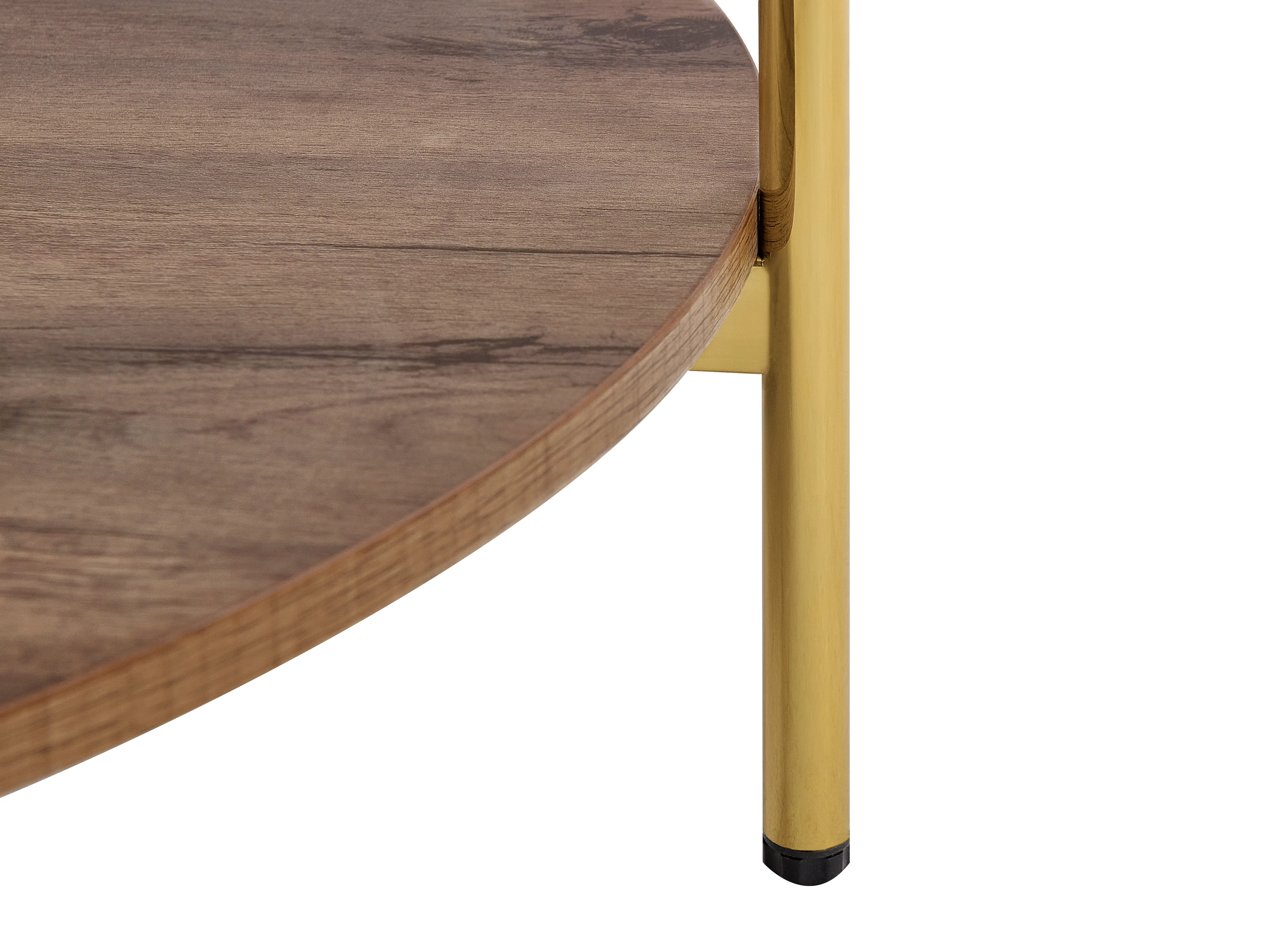 Salontafel LOVELL Veiligheidsglas Goud