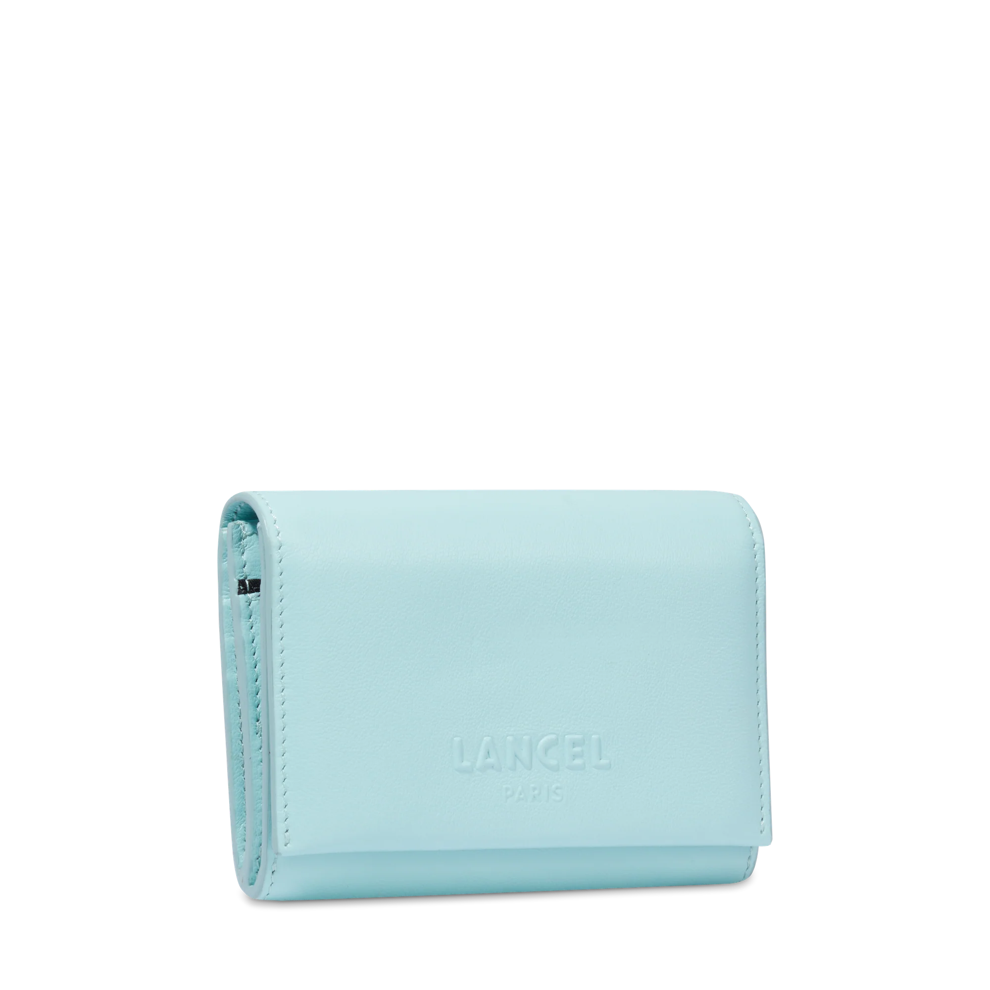 Portefeuille compact rectangulaire rabat Billie de Lancel-Menthe