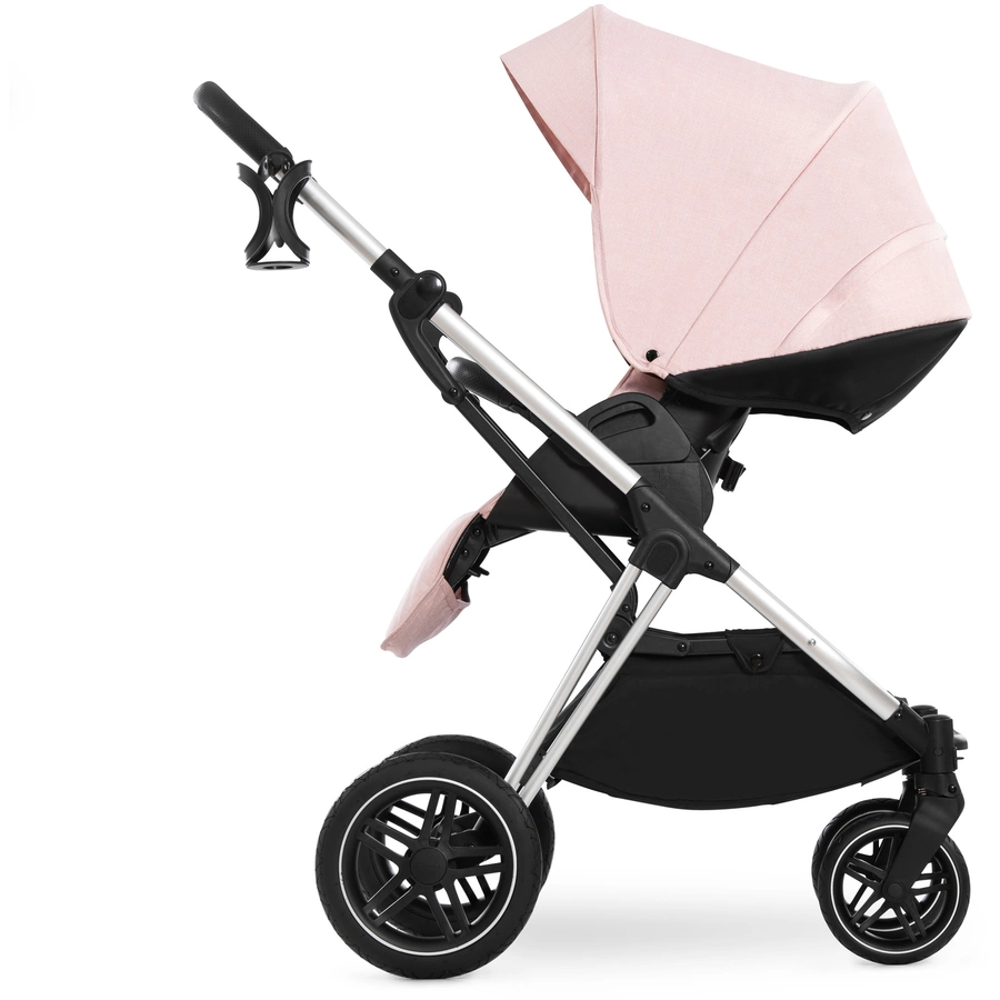 hauck Kinderwagen Vision X Set Silver Melange Rose