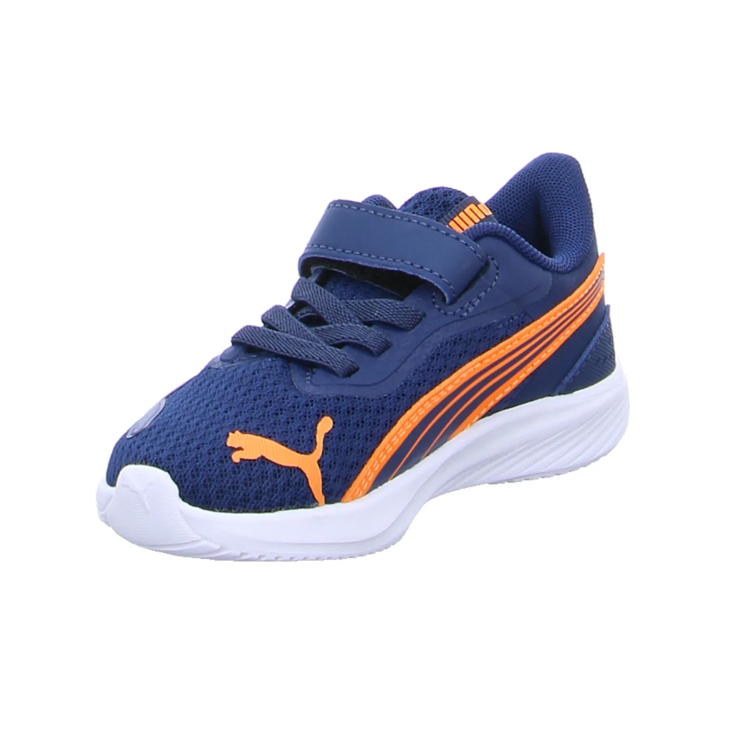 PUMA Baby-Sport-Bottine Dunkelblau Textil  unisex Sneaker
