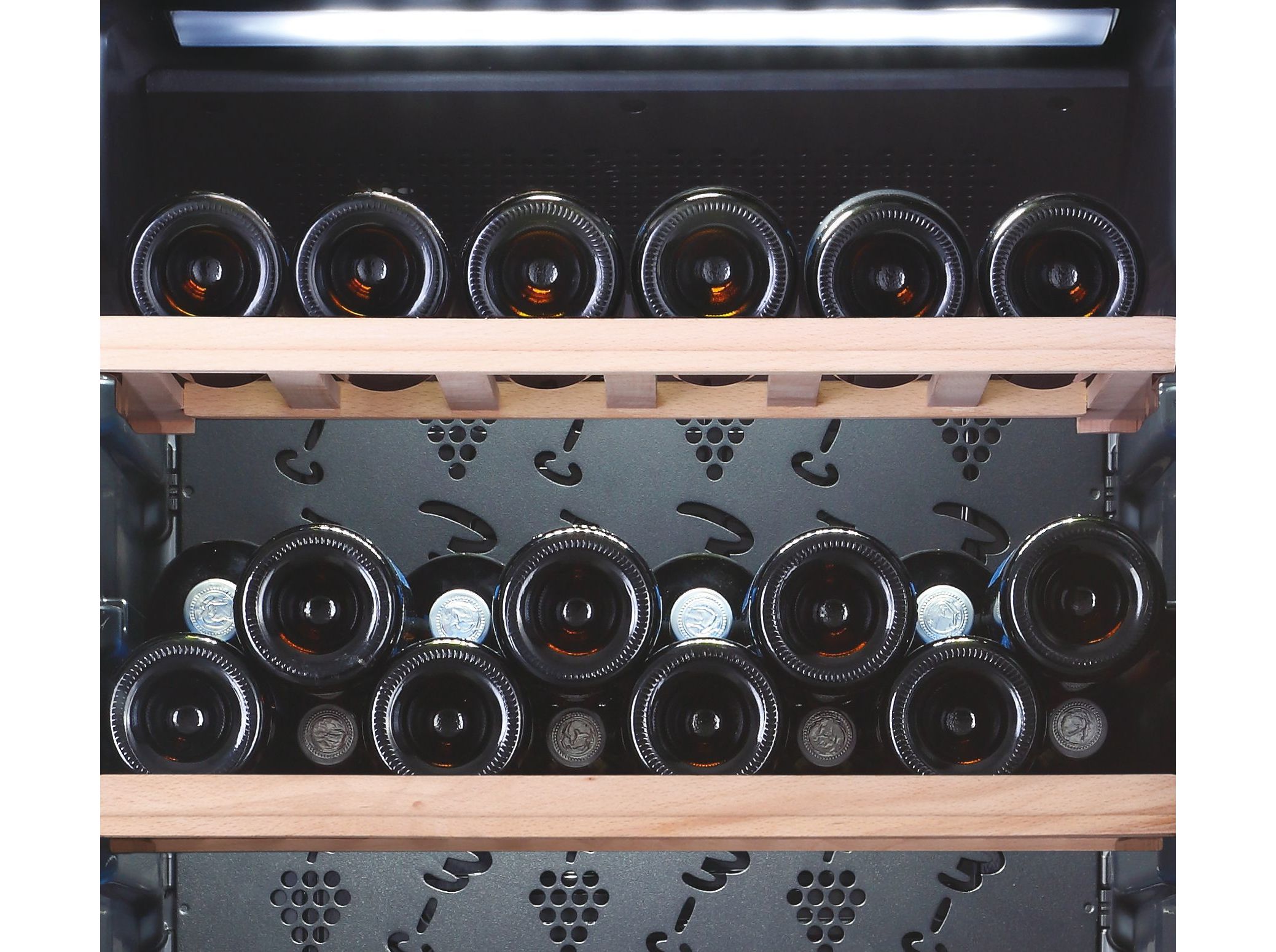 CAVE DE VINHOS HAIER WS105GA 105 GARRAFAS CINZA