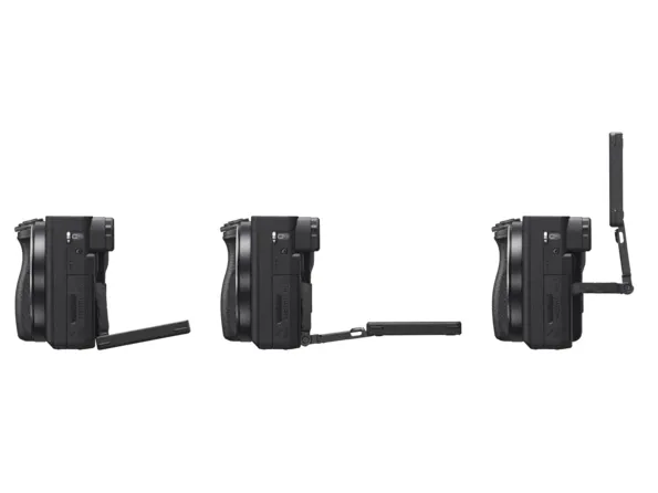Sony a6400 ILCE-6400L - Digitalkamera - spejlløst - 24.2 MP - APS-C - 4K / 30 fps - 3x optisk zoom 16-50 mm objektiv - Wi-Fi, NFC, Bluetooth - sort