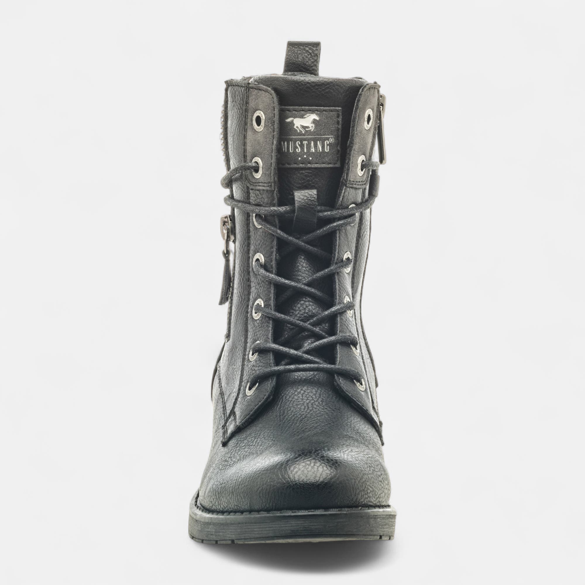 Bottines à lacets Femme noir