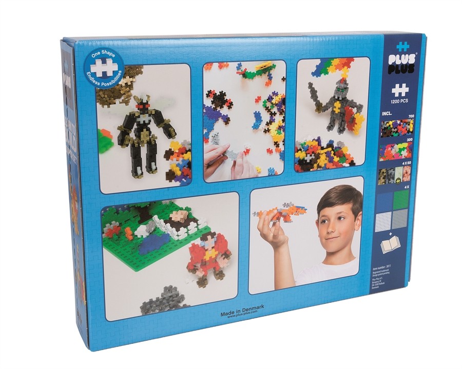 Plus Plus - Learn to Build Mega, Basic- 1200 stk (2-765)