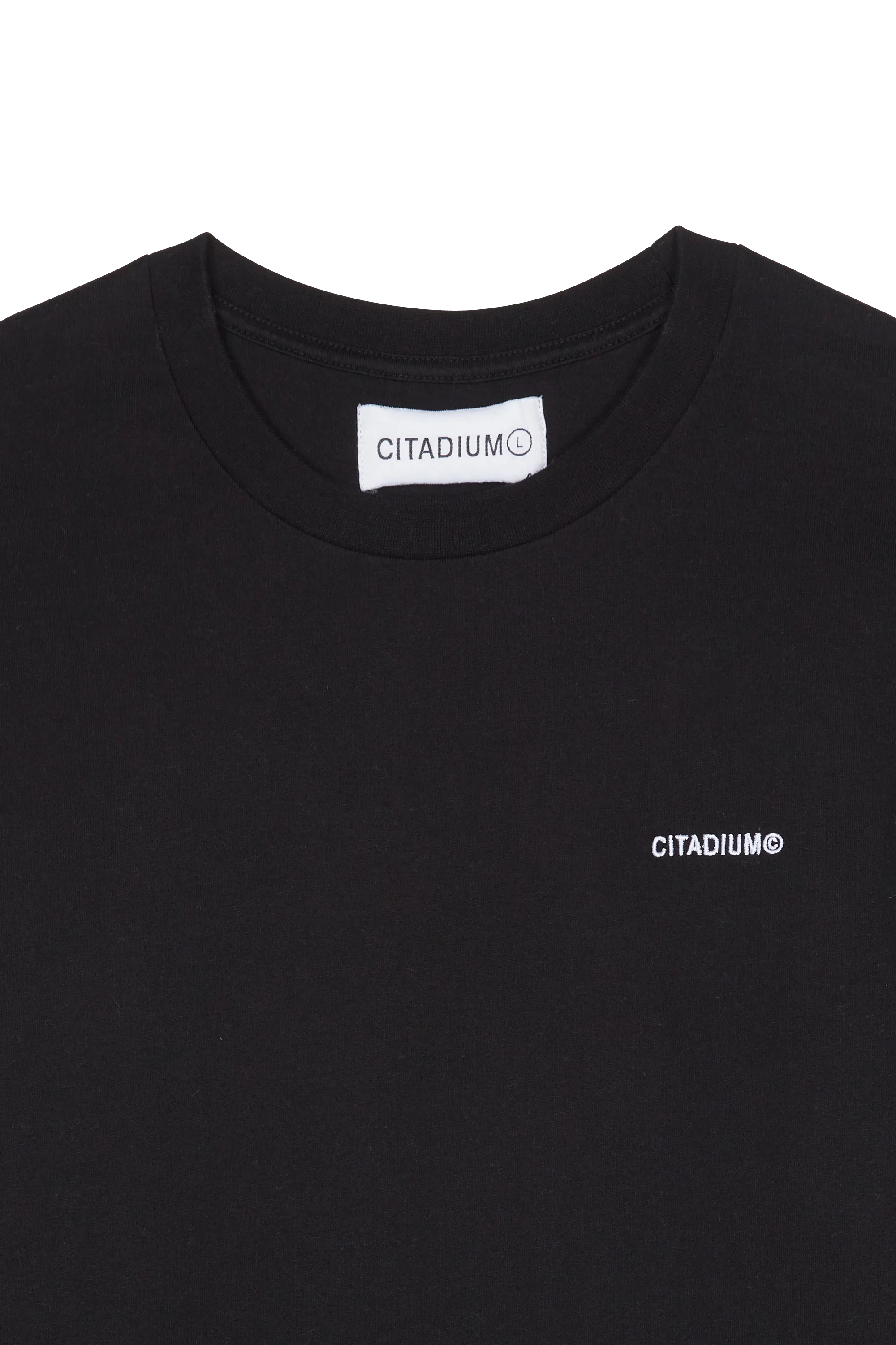 CITADIUM T-shirt BLACK TS Noir