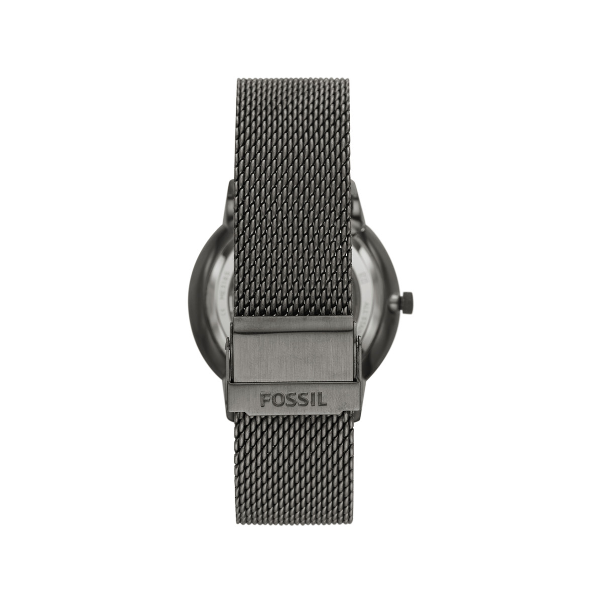 Montre FOSSIL homme automatique bracelet acier gris anthracite