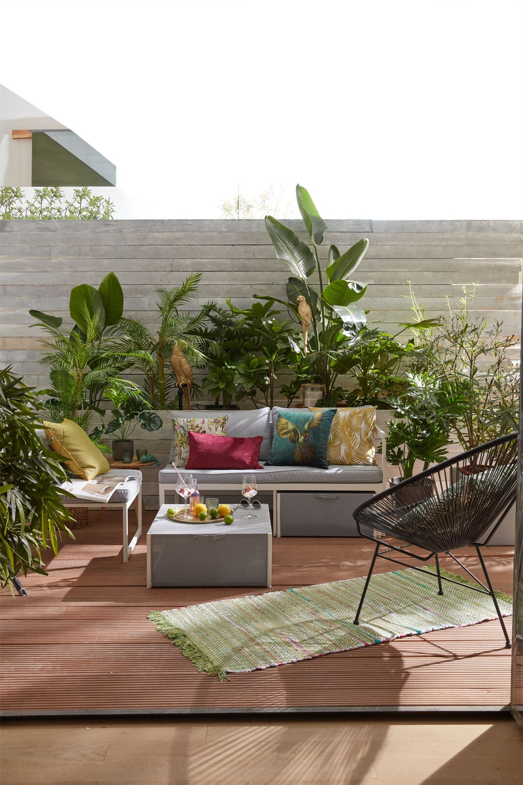KARE DESIGN Dekofigur PARROT 116 cm Kunststoff goldfarbig