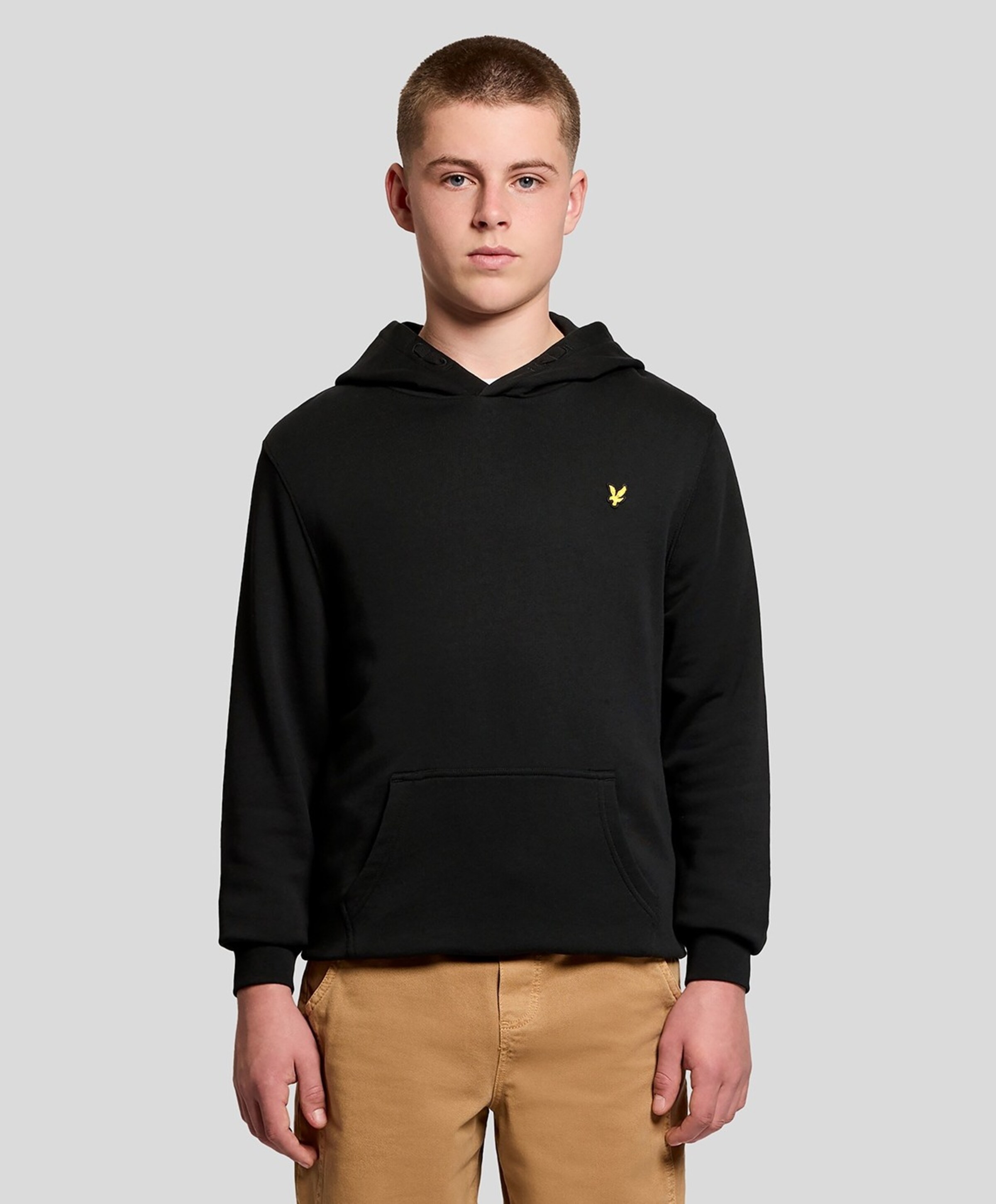 Lyle & Scott Jongens hoodie zwart