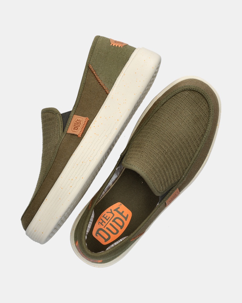 Hey Dude Sunapee Instapschoenen  - groen