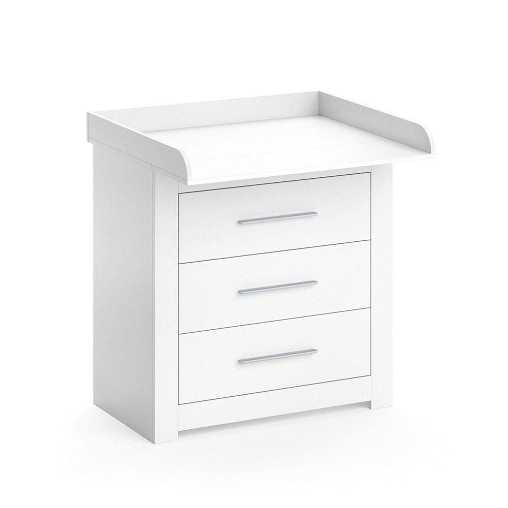 Vicco Wickeltisch MIRO Wickelkommode mit Aufsatz Wickelregal Kommode Schubladen