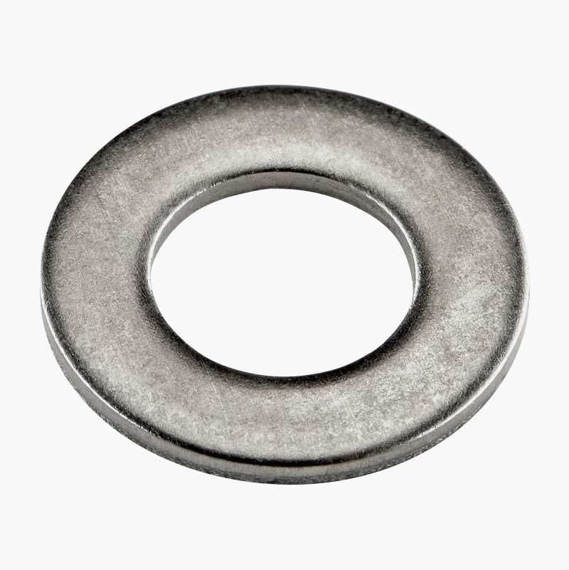 Rund skive M5 x 10 mm, A4, 25 stk.