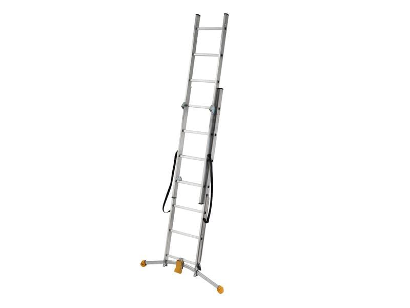Hailo Kombileiter HobbyLOT 2 x 7 Sprossen Als Schiebe- oder Bockleiter einsetzbar