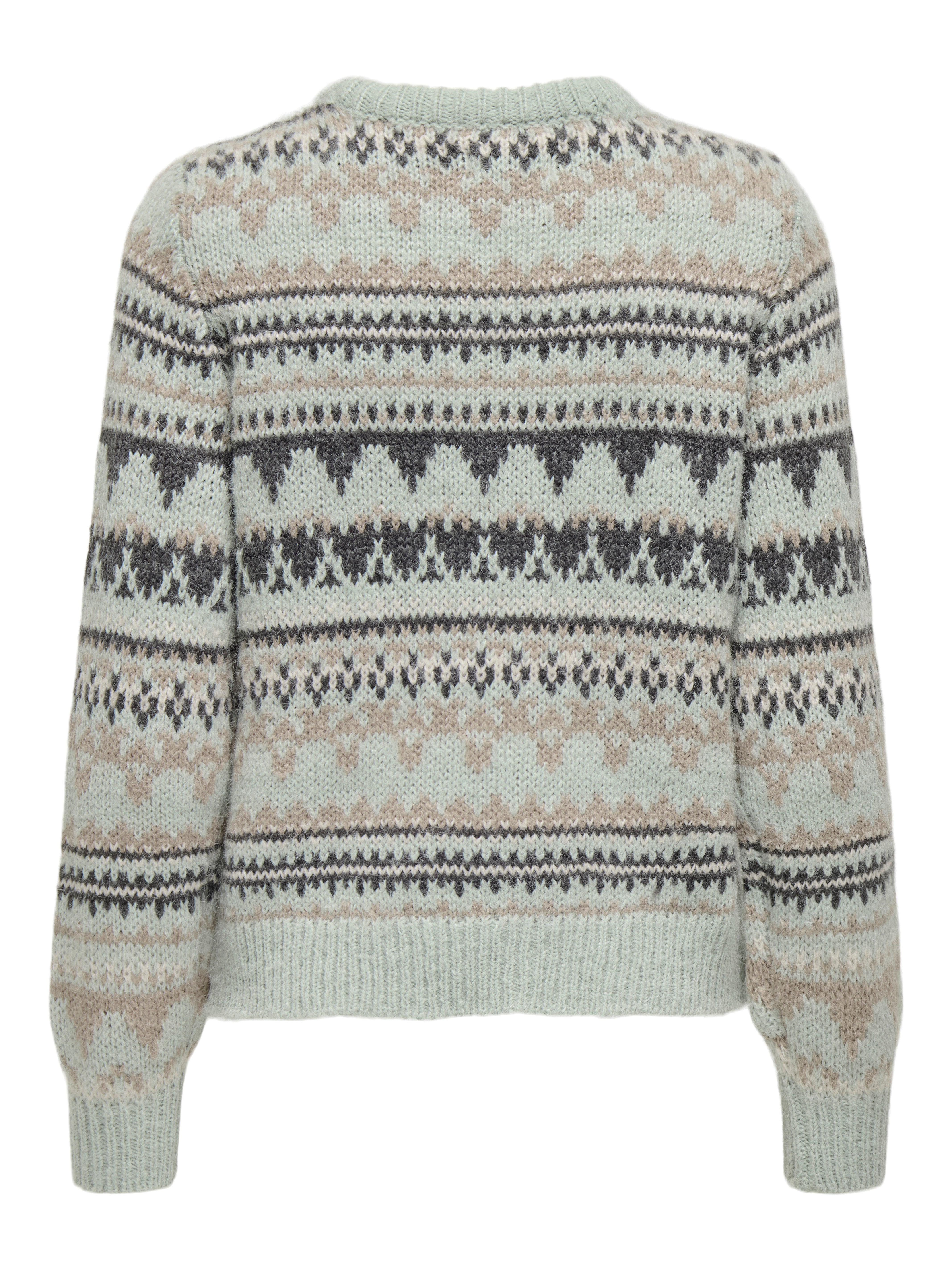ONLMONTANA Strickpullover Aqua Gray