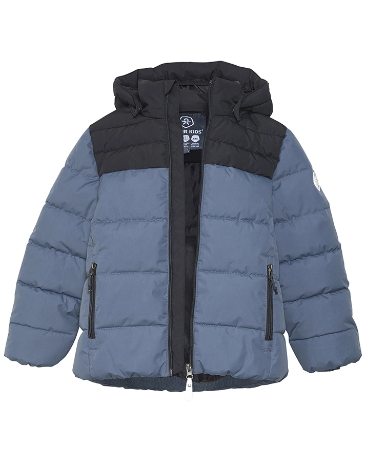 Steppjacke DUE in blaugrau