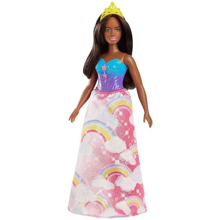 Barbie Dreamtopia Regenbogen-Prinzessin dunkel