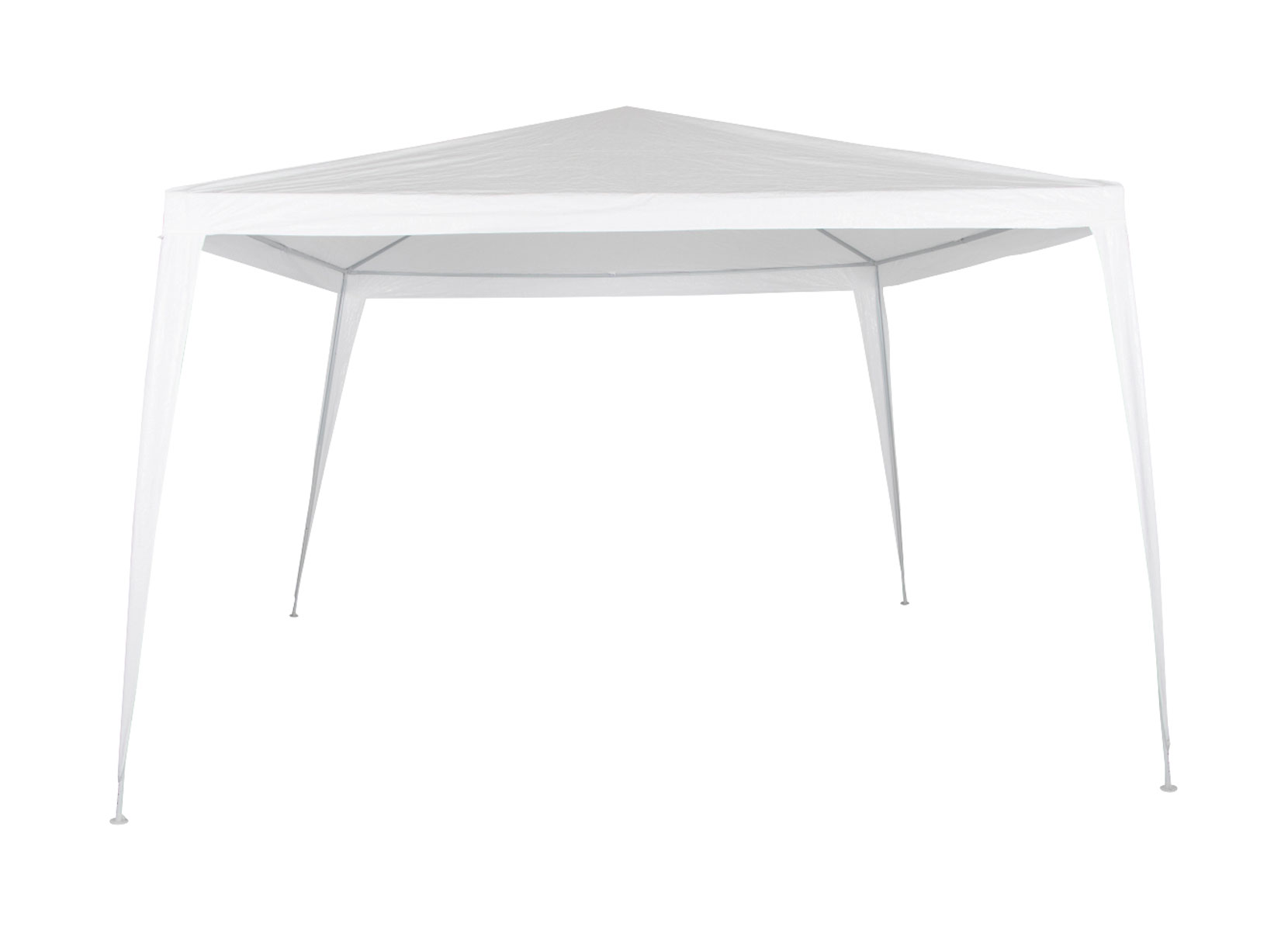 Steckpavillon 3x3m Weiß