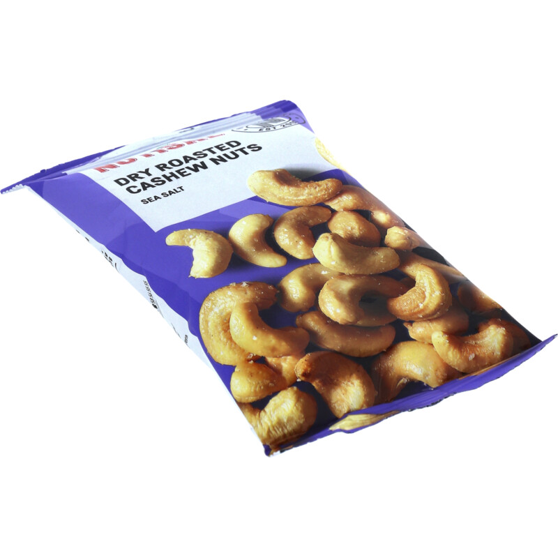 Nutisal Dry roasted cashew nuts sea salt