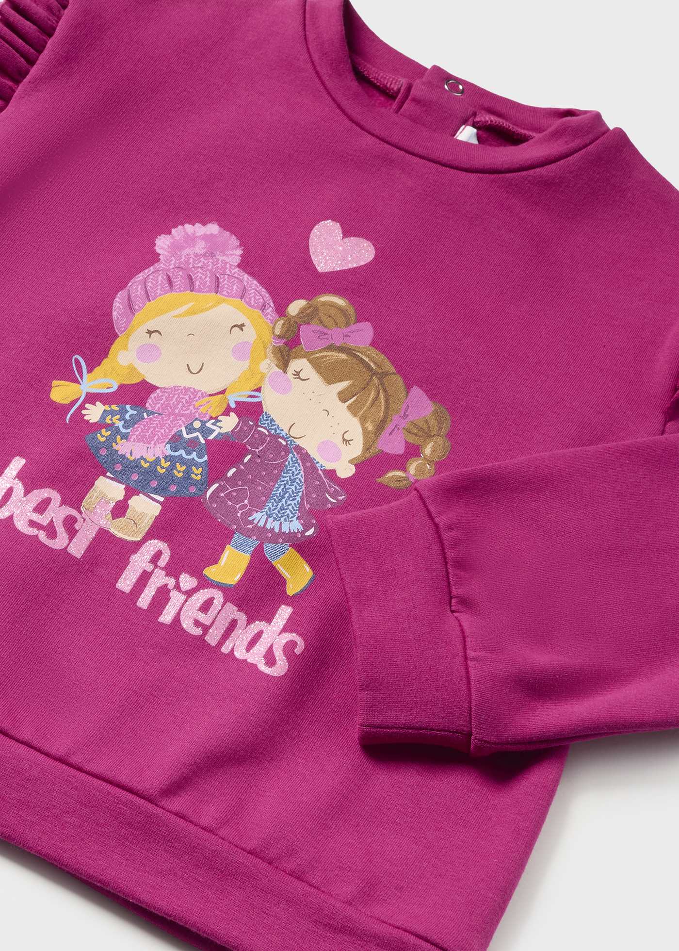 Conjunto de duas peças estampadas para bebê da Better Cotton