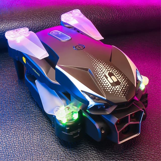 LU600 RC Drone med HD-kamera dobbelt batterier Fire-sidet forhindring undgåelse