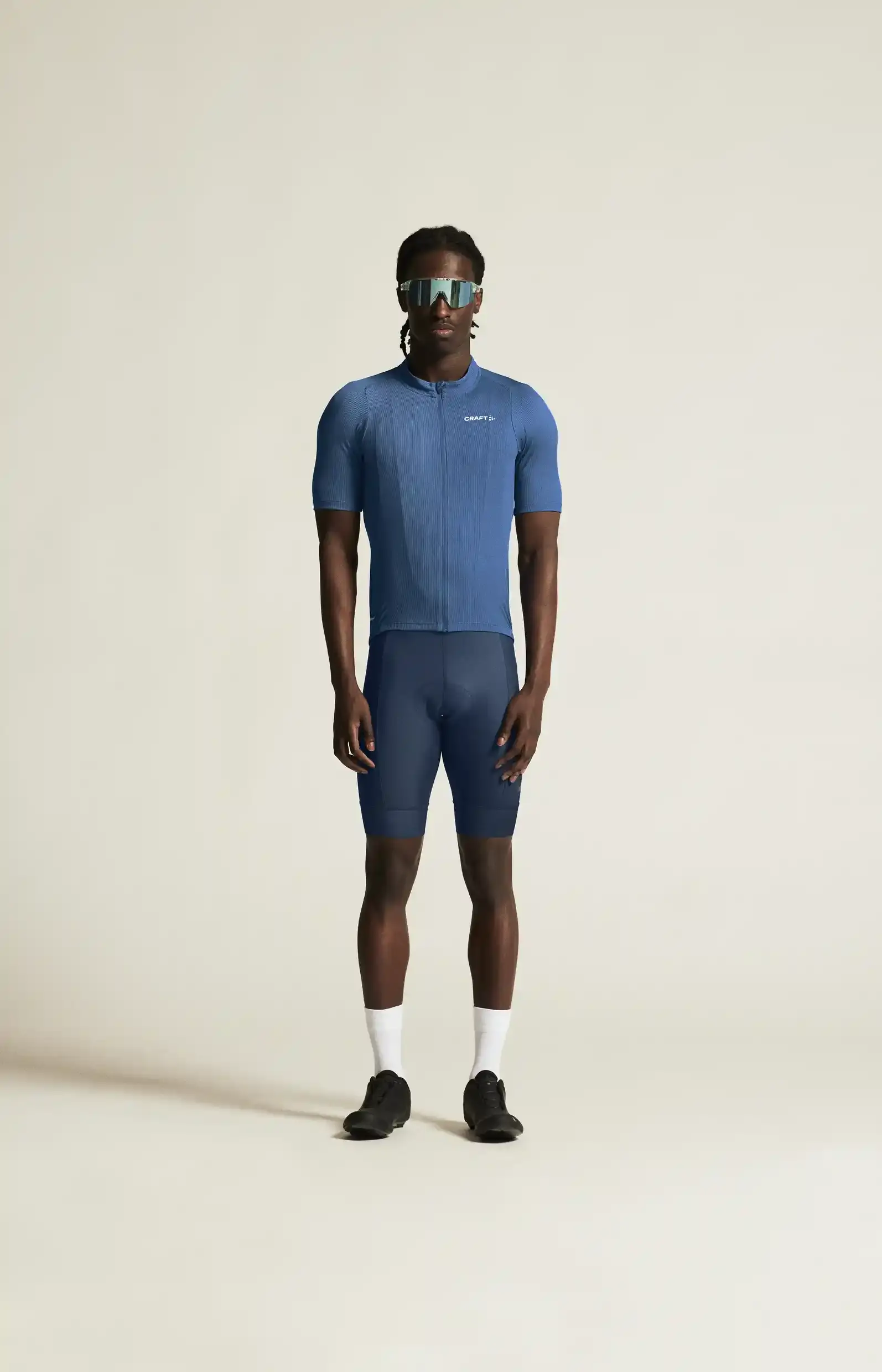 Craft ADV Endurance Fietsshirt Korte Mouwen Blauw Heren