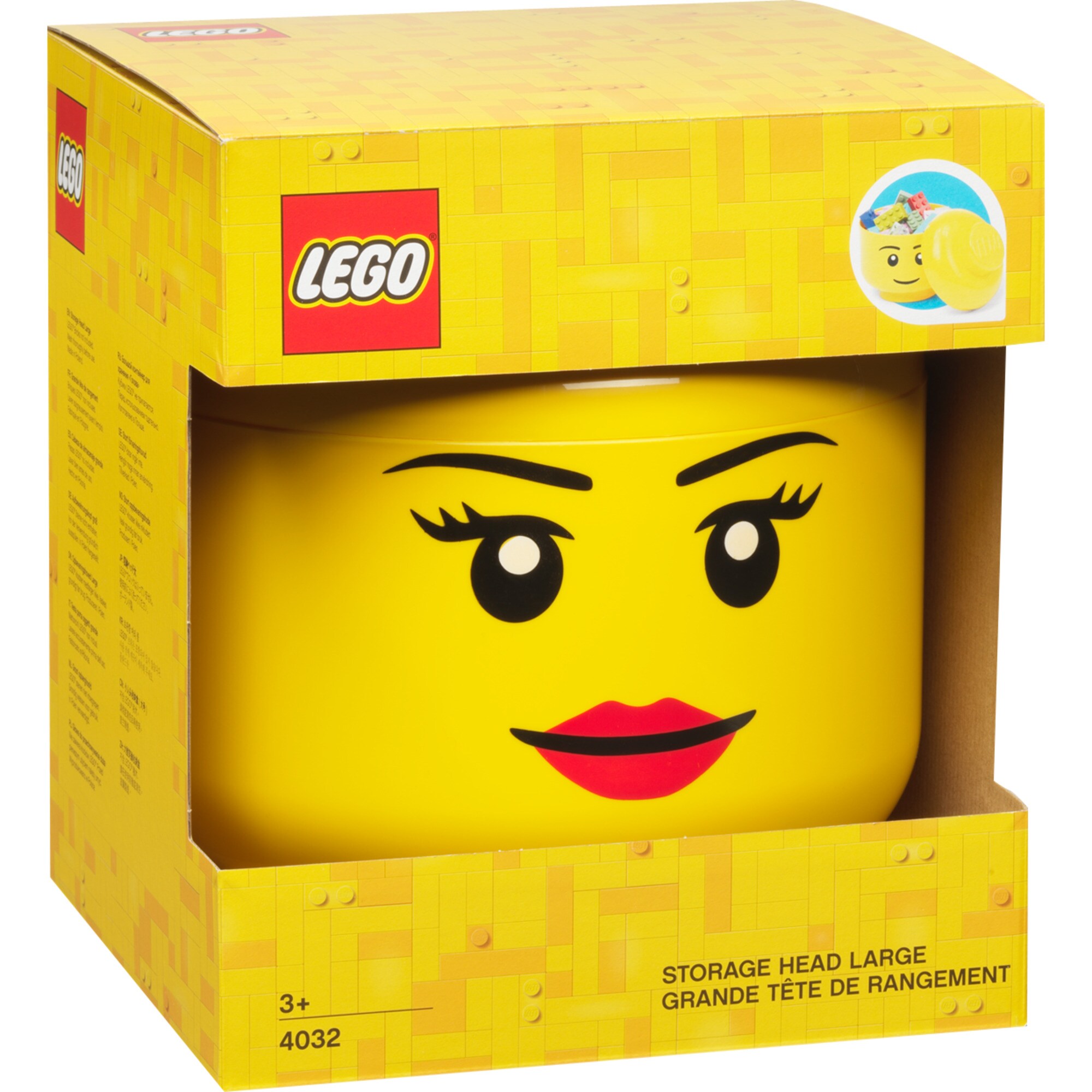 Room Copenhagen Aufbewahrungsbox LEGO Iconic Storage Head 