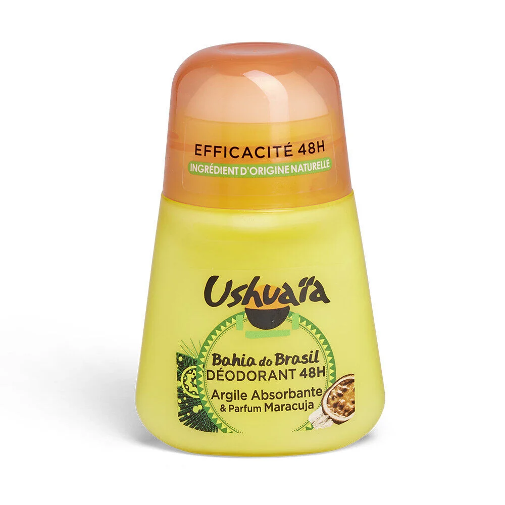 Déodorant bille Ushuaïa argile absorbante & Maracuja 48H 50ml