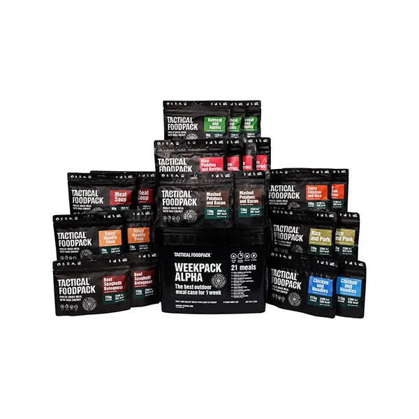 Tactical Foodpack -  Weekpack Alpha