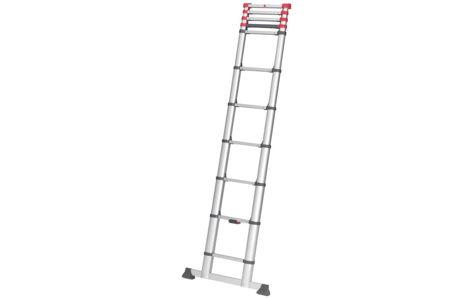 Hailo Anlegeleiter »T80 Flexline 320 11 Stufen« Aluminium Sicherheits-Teleskopleiter
