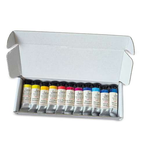 Isaro Extra-feine Aquarellfarben – 11er-Sets mit Tuben à 7 ml