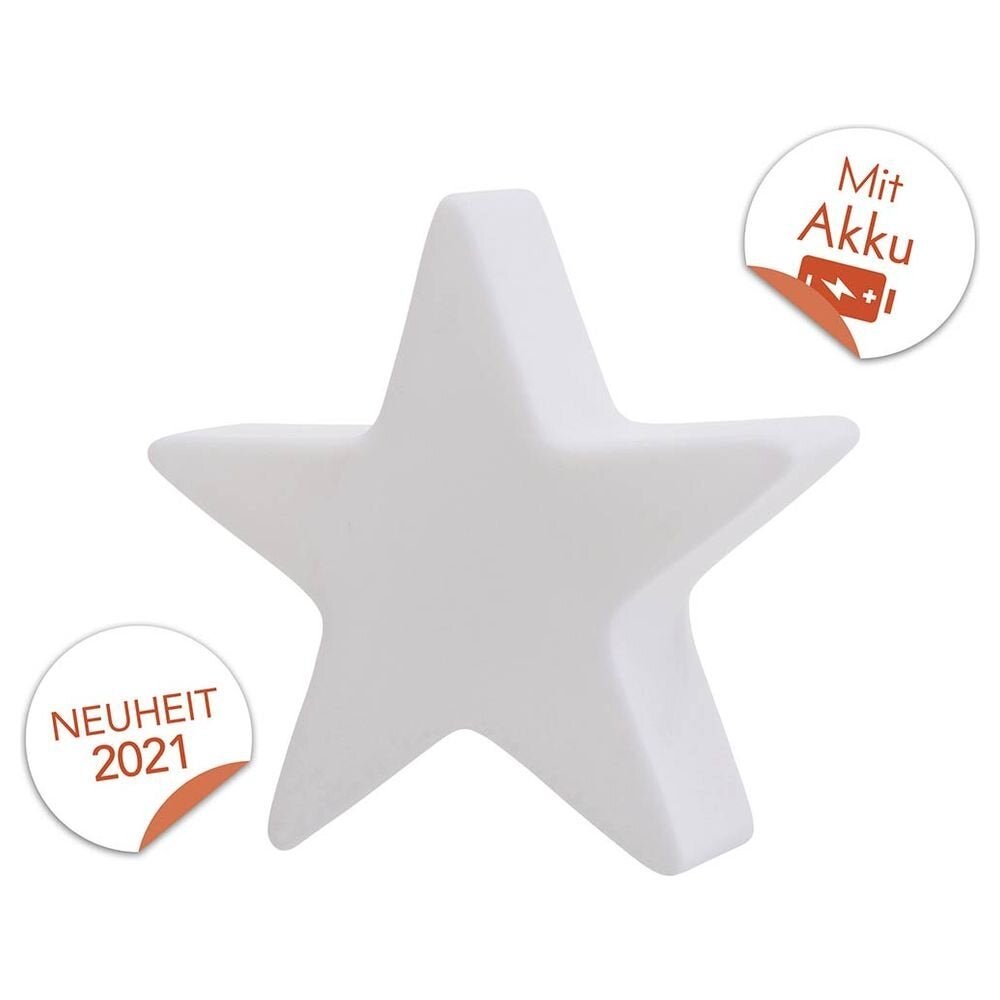 LED Mini Oplaadbare Lichtster in Wit 0,5W 110lm 118x115mm