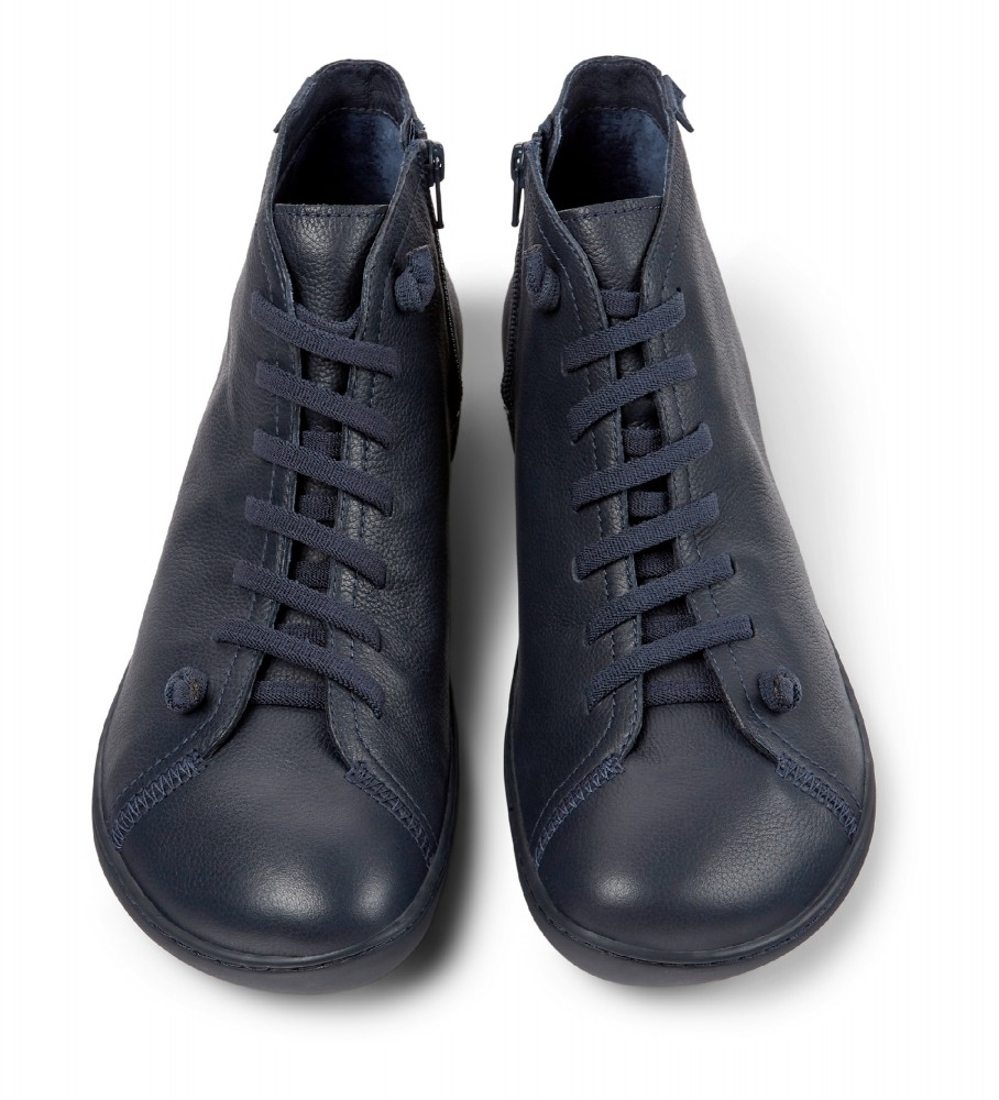 Camper Botines de Piel Peu Cami marinho