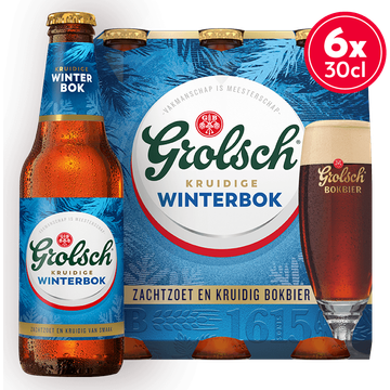 Grolsch Winterbok 6x300ML
