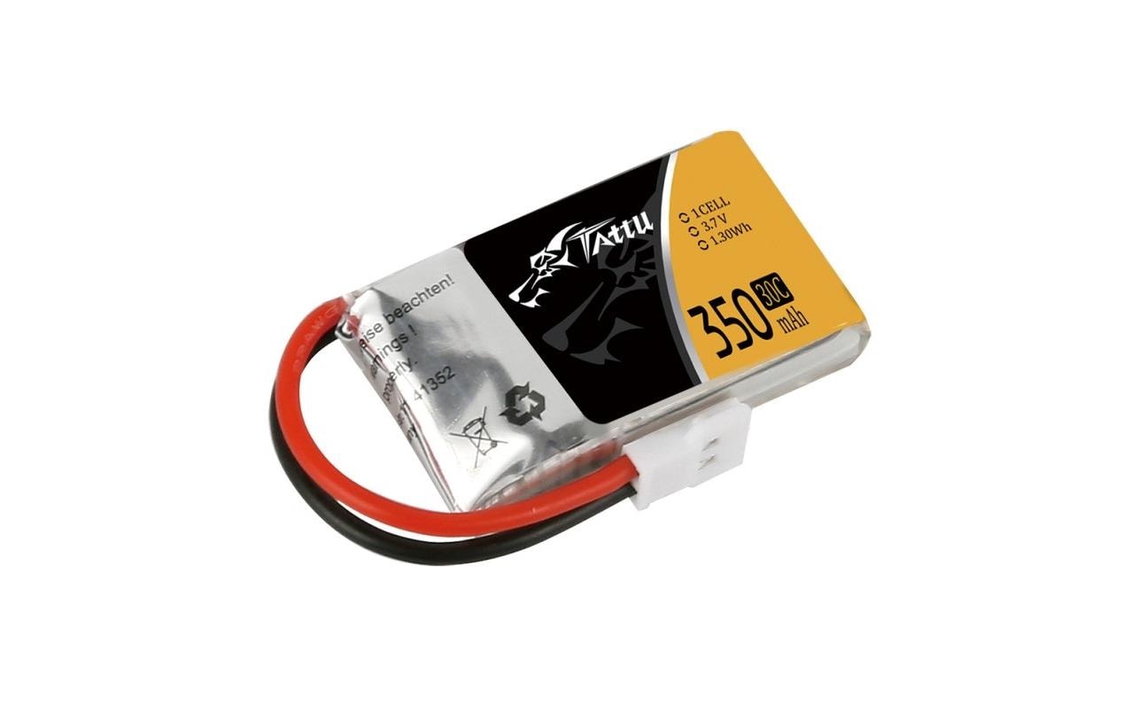 RC-Akku LiPo 350 mAh 3.7 V 30C1S LiPo Akku für Multikopter mit Molex Stecker