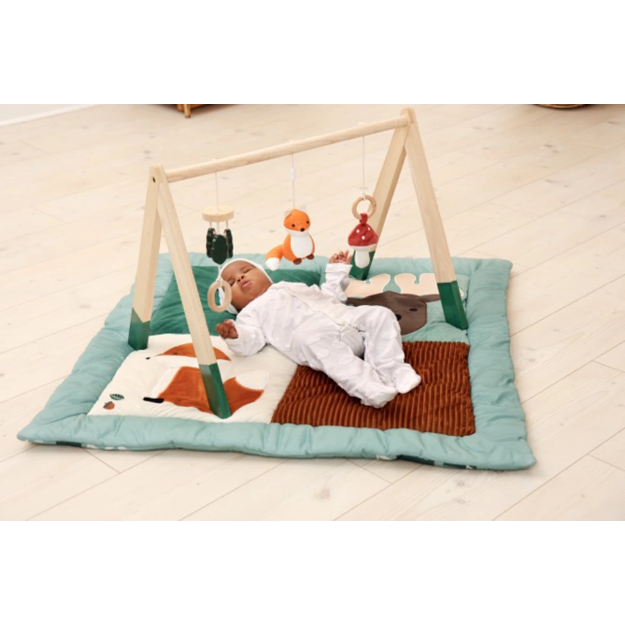 Little Big Friends Patchwork Spielmatte  - Wald