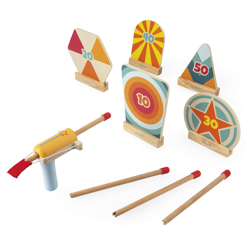 Janod - Houten Schietspel Target