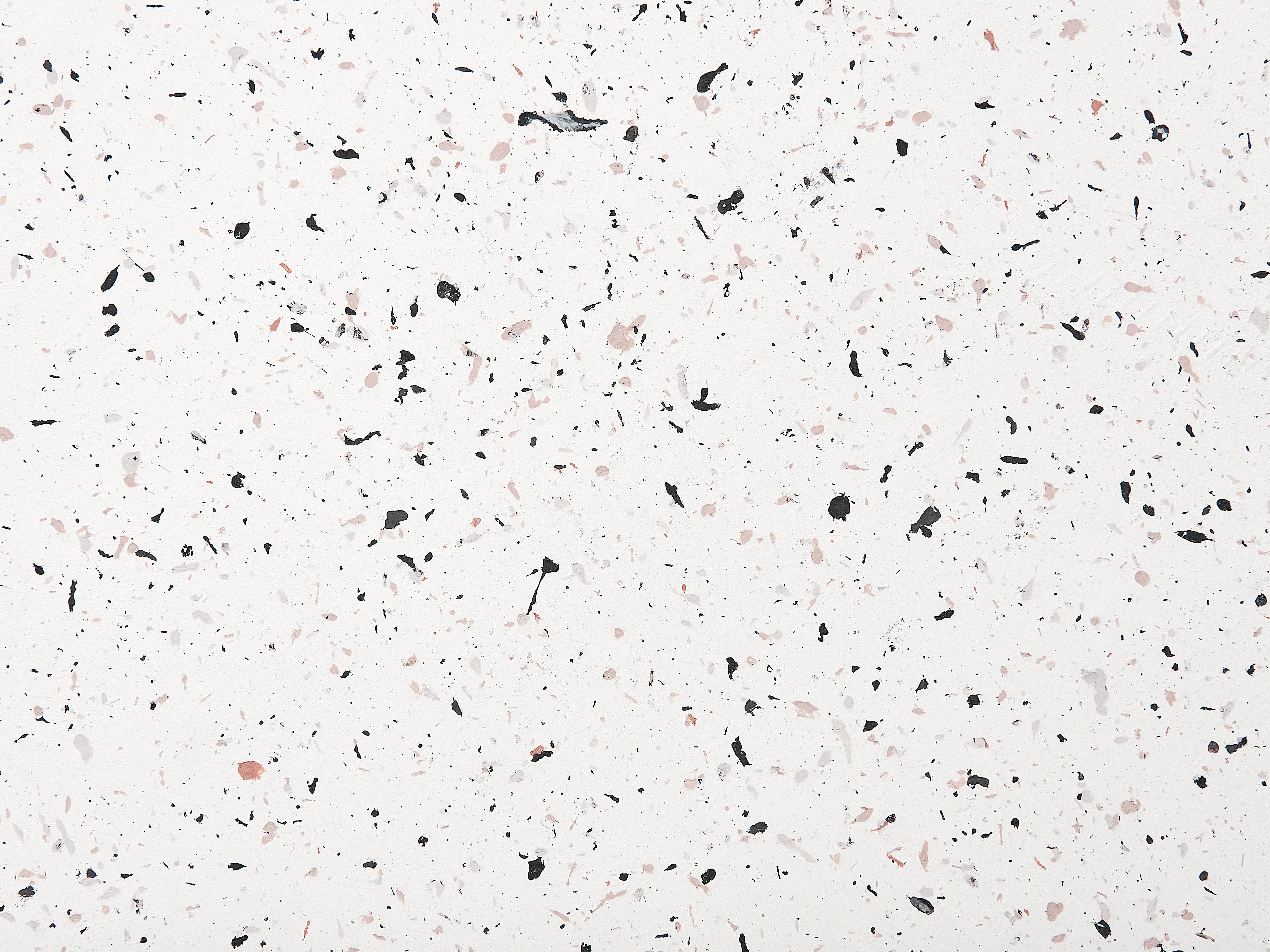 Salontafel TREZZO 90 cm 90 cm Terrazzo-effect Wit terrazzo