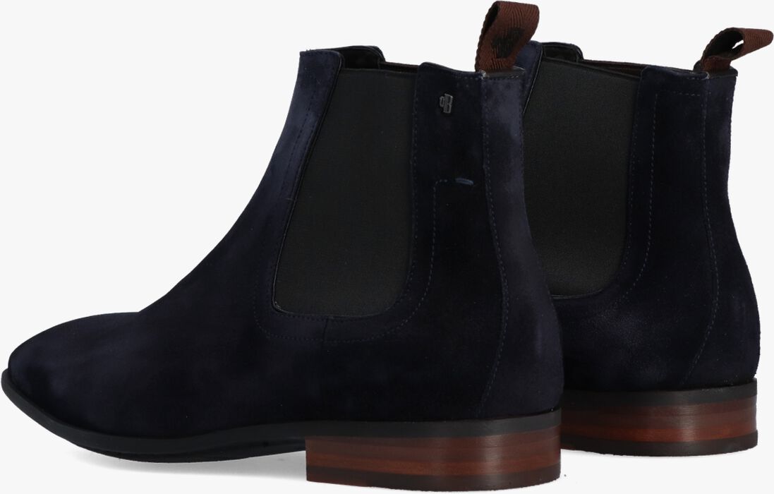 VAN BOMMEL blauwe van bommel chelsea boots sbm-60003