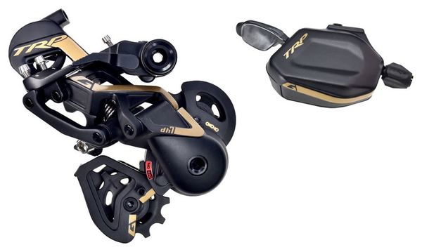 Kit Dérailleur Arrière   Shifter TRP G-Spec DH7 Noir/Or