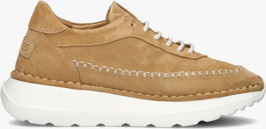 SHABBIES cognac shabbies lage sneakers santi run