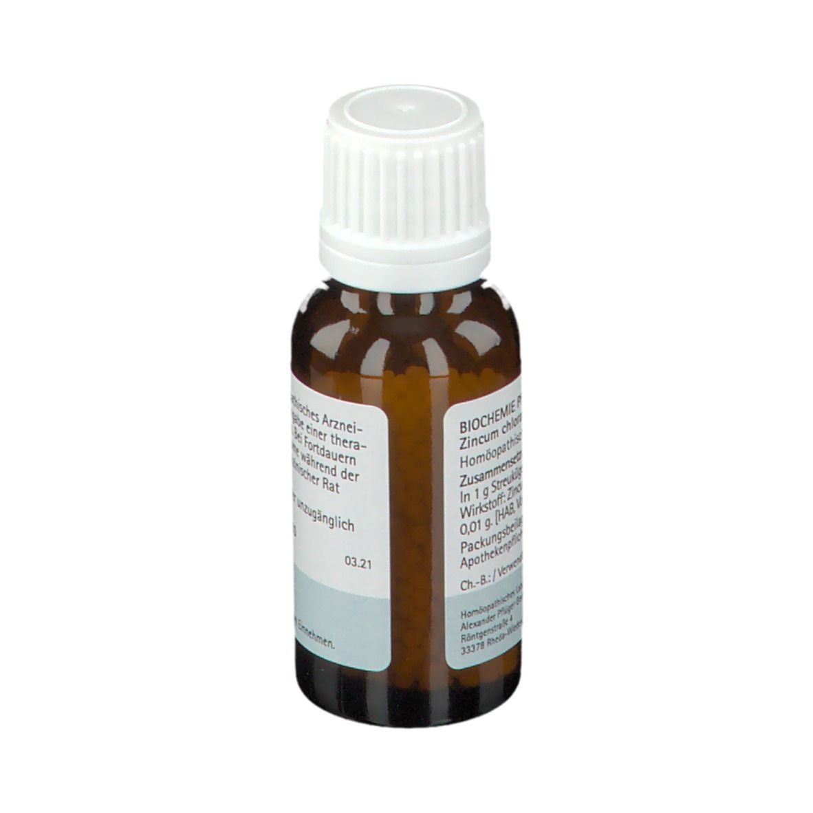 BIOCHEMIE PFLÜGER® Nr. 21 Zincum chloratum D12