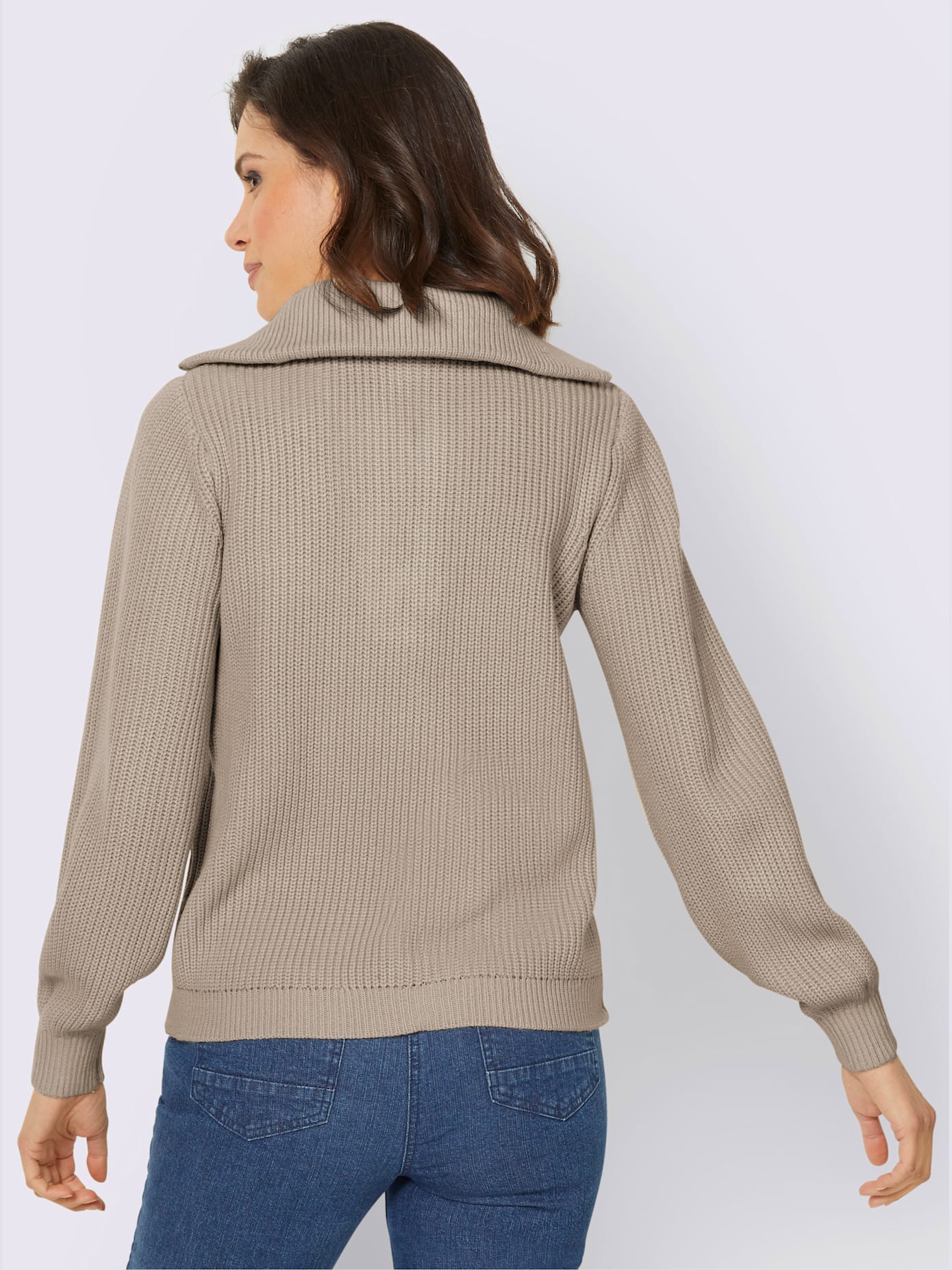 Pull aspect 2 en 1 tendance