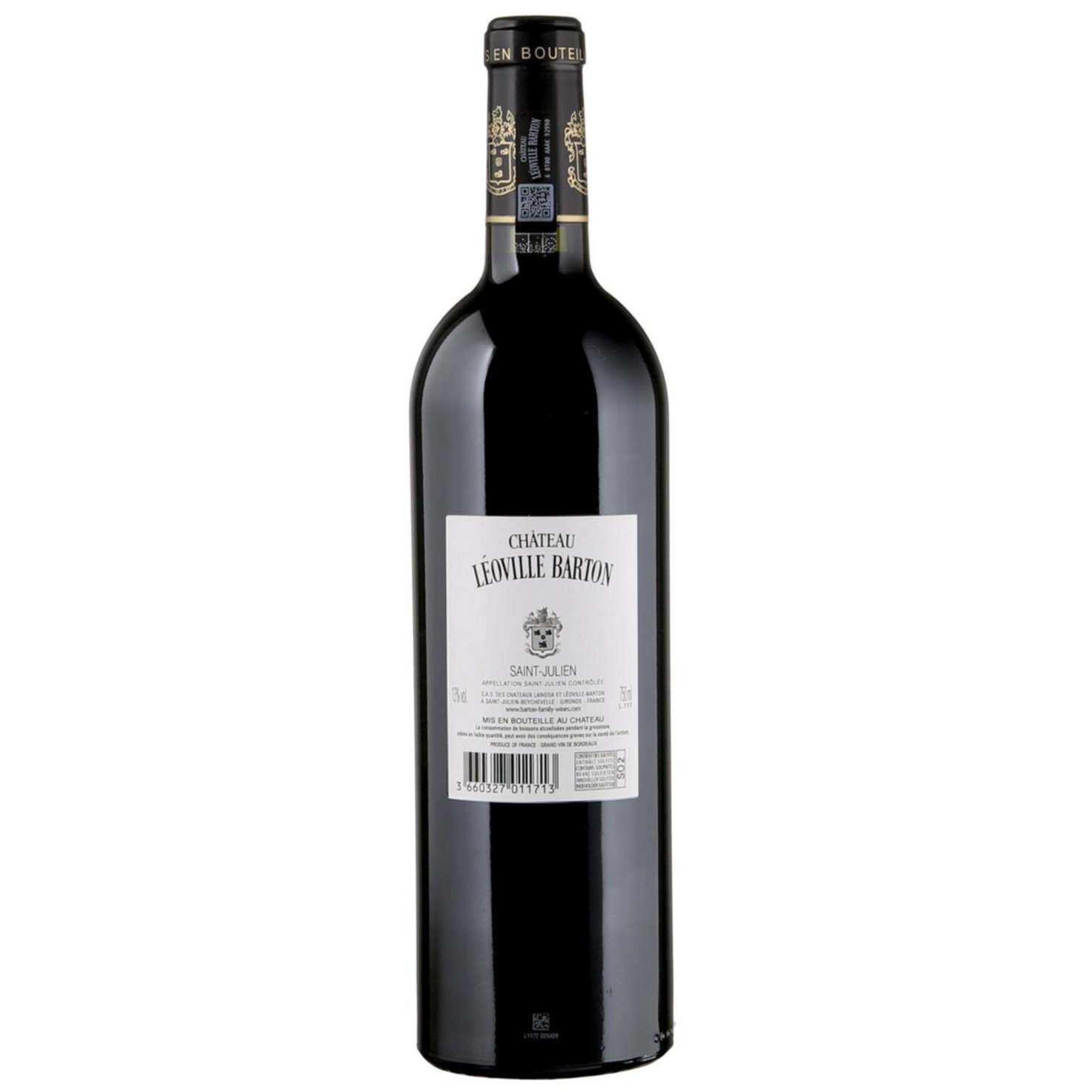 Château Léoville-Barton Saint-Julien AC 2ème Cru Classé -75cl