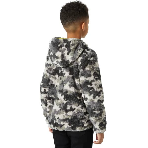 Veste softshell HELLY HANSEN JR CHAMP REVERSIBLE JACKET BRIGHT MOSS
