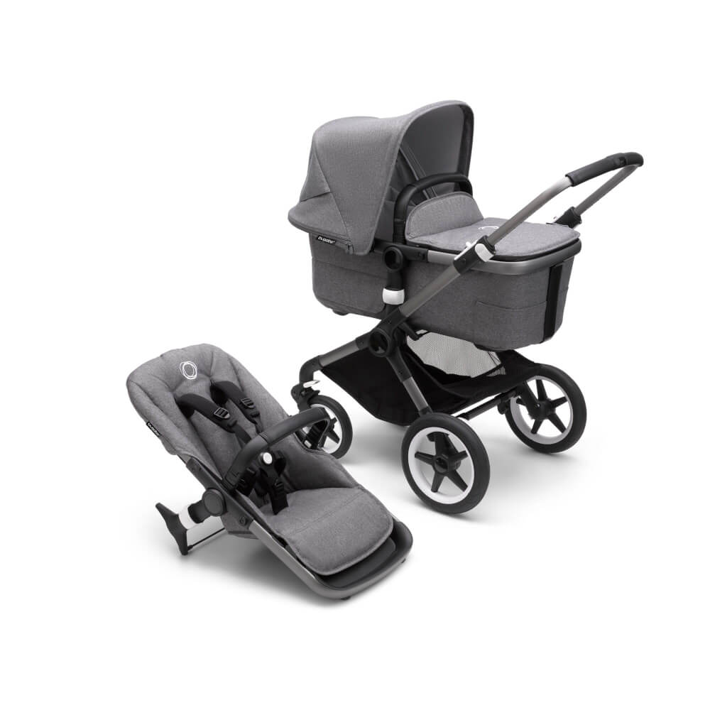 Bugaboo Fox 3 complete Graphite/Grey/Grey Melange