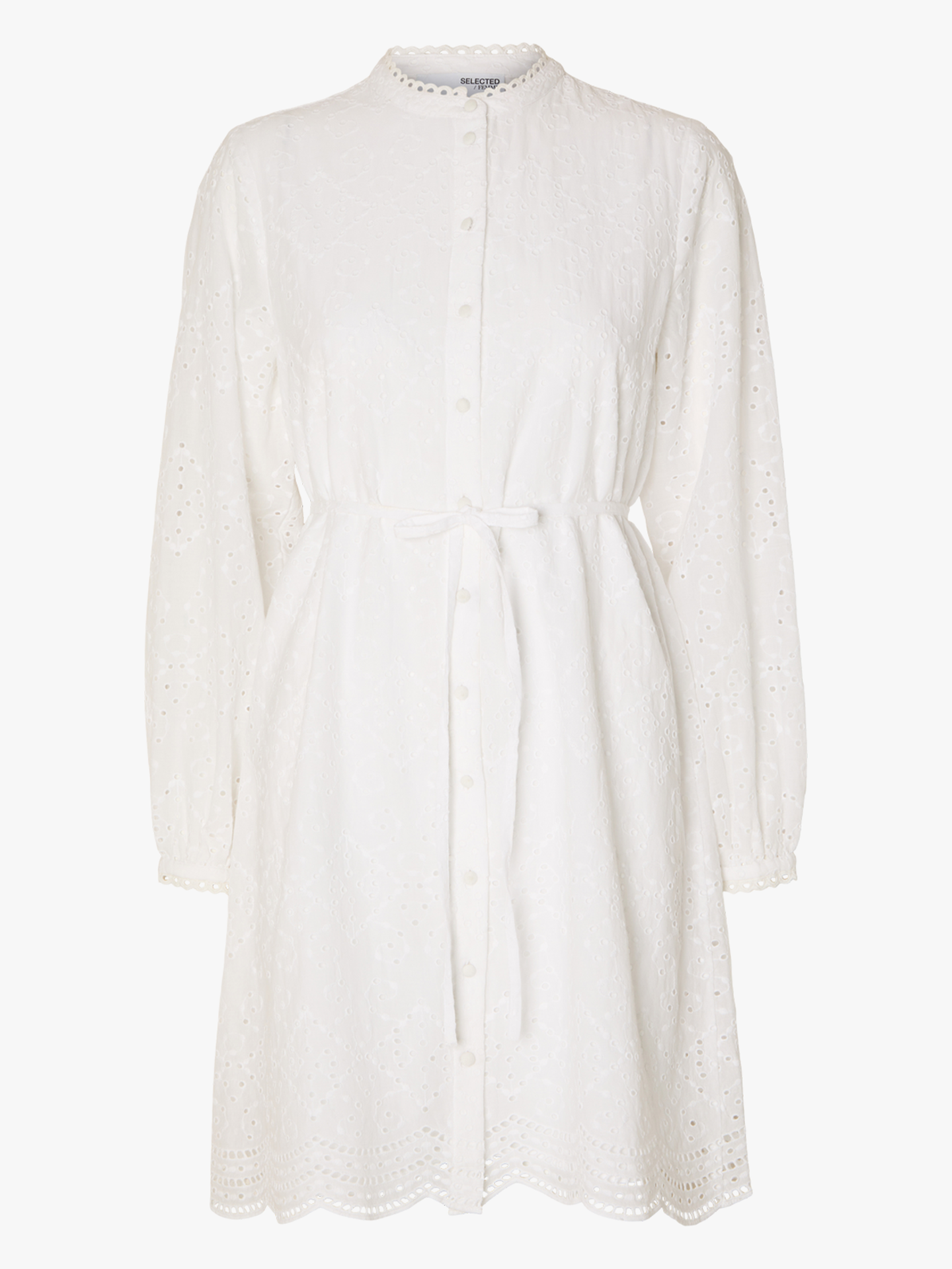 Tatiana Long Sleeve Short Embr Dress