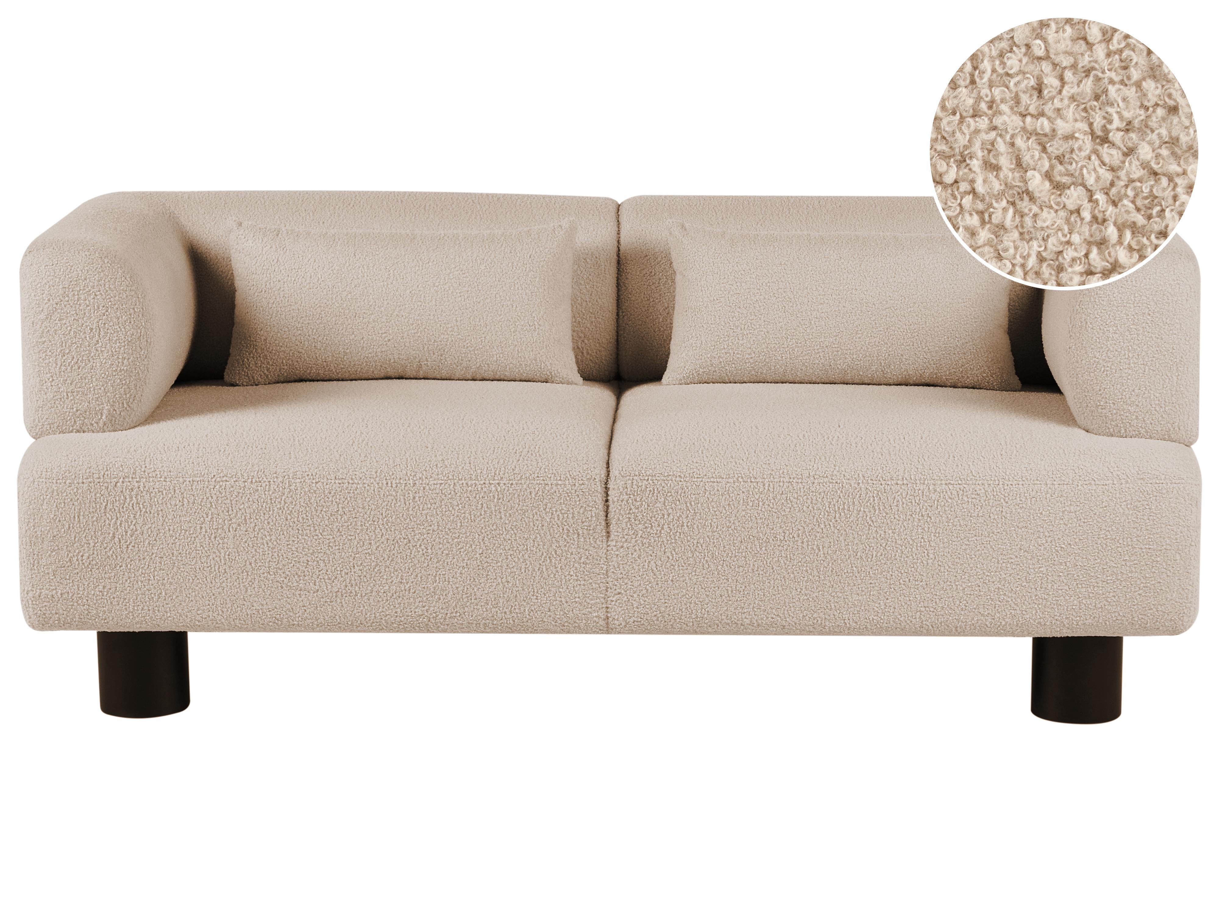 Bank 2-zits MOVIK Bouclé Beige