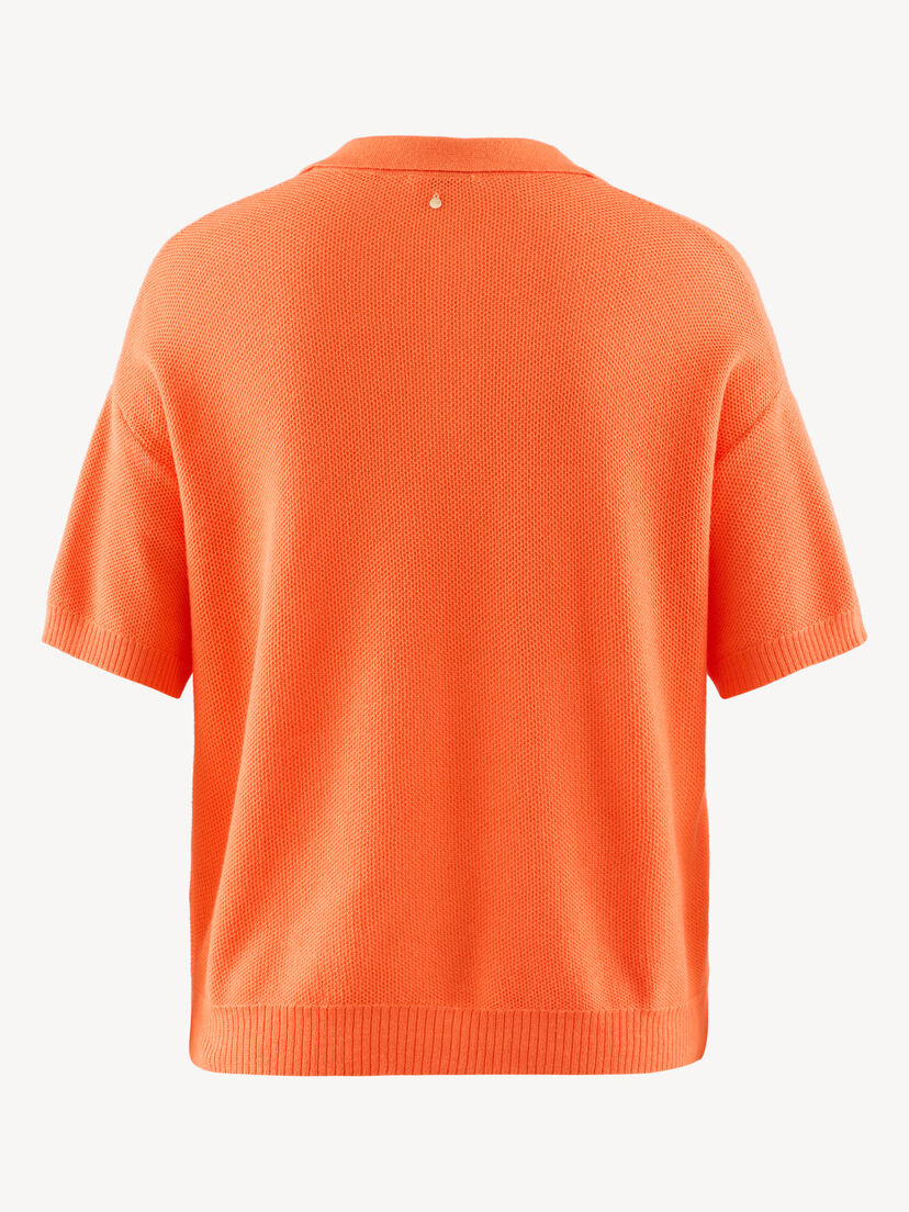 Polo Sweater - oranje