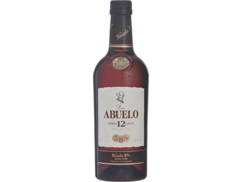Abuelo Rum 12 Años 0.7 l Hochprozentige Spirituosen Spezialität auf Basis von Zuckerrohr