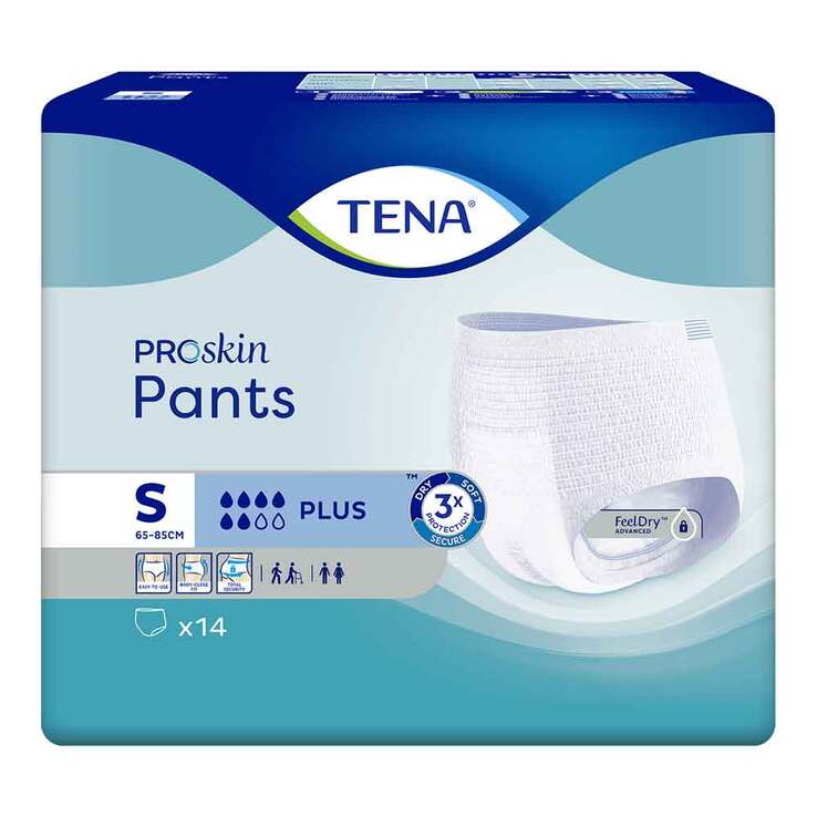 TENA Pants Plus S bei Inkontinenz, 14 St